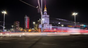 Warszawa – projekt organizacji ruchu podczas imprezy masowej.