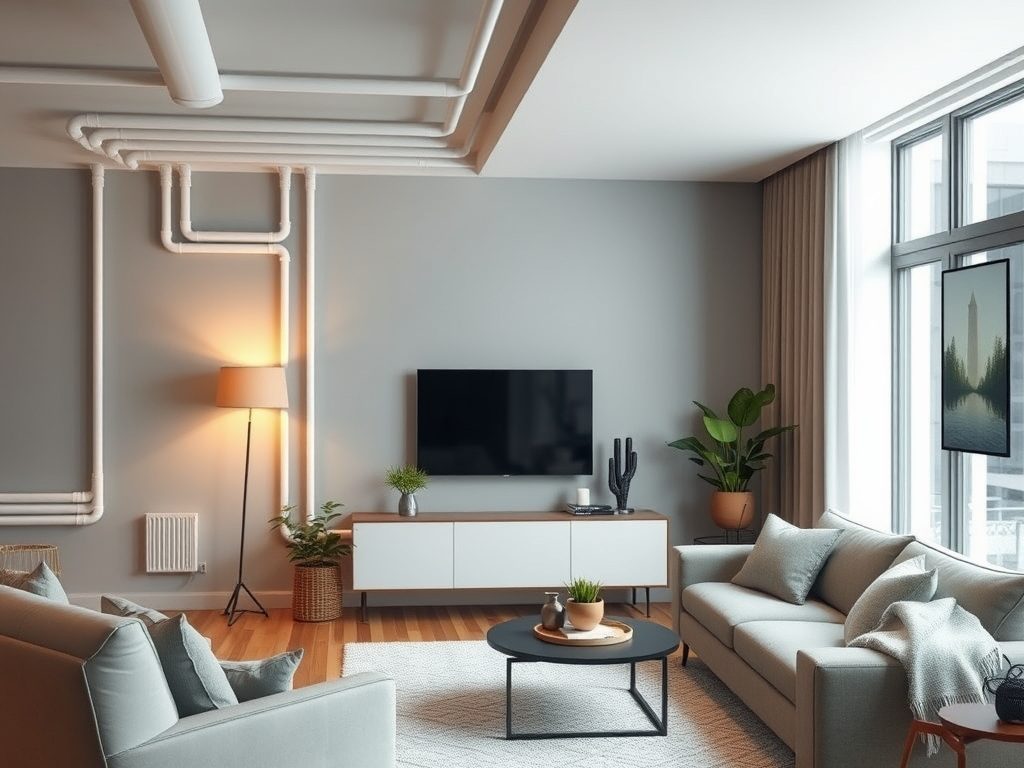 Jak bezpiecznie i estetycznie schować rury centralnego ogrzewania w bloku, unikając kosztownych błędów i formalności